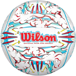 Wilson Graffiti Peace Volleyball whiteblue 5
