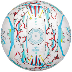 Wilson Graffiti Peace Volleyball whiteblue 5