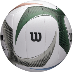 Wilson AVP PXL Beachvolleyball white/blue/green 5