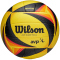Wilson OPTX AVP Game Beachvolleyball yellow/black/orange 5