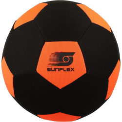 Sunflex Neopren Fußball Freizeitball schwarz/orange 5