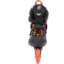 K2 F.I.T. 80 Alu Inlineskates Herren 1 - black/red 41.5