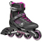 Rollerblade Zetrablade Inlineskates Damen NJ01 - schwarz/cyclamen rosa 36.5-37