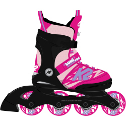 K2 Lumi Pro Inlineskates Kinder 1 - pink M