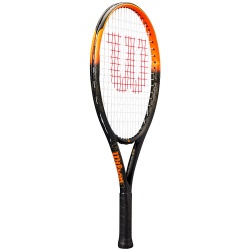 Wilson Burn Spin Tennisschläger Kinder black/orange 24