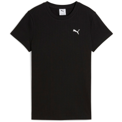 PUMA Essentials Elevated geripptes T-Shirt Damen