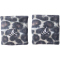 2er Pack NIKE Jordan Dri-FIT Terry Printed Schweißbänder 091 - black/black/white