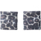 2er Pack NIKE Jordan Dri-FIT Terry Printed Schweißbänder 091 - black/black/white