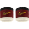 2er Pack NIKE Swoosh Classic Schweißbänder 626 - team crimson/sail/black