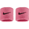 2er Pack NIKE Swoosh Classic Schweißbänder 618 - peony/black