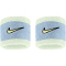 2er Pack NIKE Swoosh Classic Schweißbänder 430 - cobalt bliss/volt tint/soft yellow