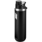 NIKE SS Recharge Chug Graphic Trinkflasche aus Edelstahl - für Kohlensäurehaltige Getränke geeignet - 709 ml 044 - black/black/white/white