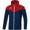 JAKO Champ 2.0 Kapuzenjacke marine/chili rot 164