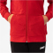 JAKO Base Kapuzenjacke rot 128