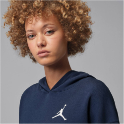 NIKE Jordan Jumpman Fleece Hoodie Damen 410 - midnight...