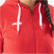JAKO Base Kapuzenjacke Damen rot 34