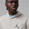 NIKE Jordan Jumpman Fleece Hoodie Herren 050 - grey heather/black S