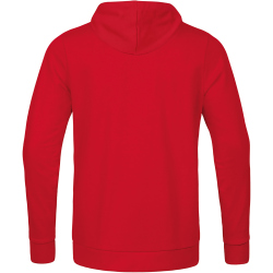 JAKO Base Kapuzenjacke rot 3XL