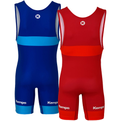 2er Pack Kempa Ringeranzug Kinder royal/rot 116