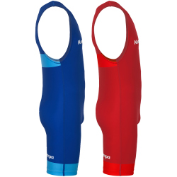 2er Pack Kempa Ringeranzug Kinder royal/rot 116