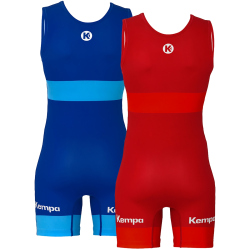2er Pack Kempa Ringeranzug Damen royal/rot XS