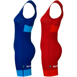 2er Pack Kempa Ringeranzug Damen royal/rot XS