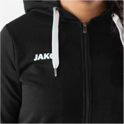 JAKO Base Kapuzenjacke Damen schwarz 34