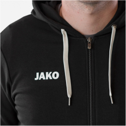 JAKO Base Kapuzenjacke schwarz 3XL