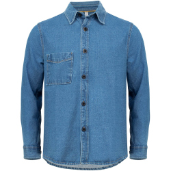 CLIQUE Jeanshemd Herren 581 - denim XS