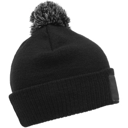 CLIQUE Bryan Patch Strickmütze Herren 99 - black