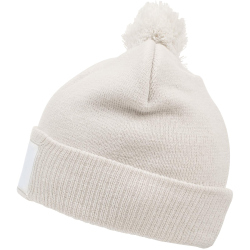 CLIQUE Bryan Patch Strickmütze Herren 91 - stone