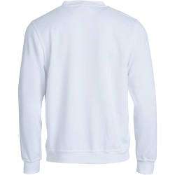 CLIQUE Basic Roundneck Sweatshirt 00 - white 4XL