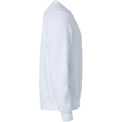 CLIQUE Basic Roundneck Sweatshirt 00 - white 4XL