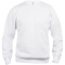 CLIQUE Basic Roundneck Sweatshirt 00 - white 4XL