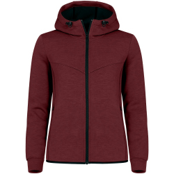 CLIQUE Hayden Kapuzenjacke Damen 38 - burgundy XS