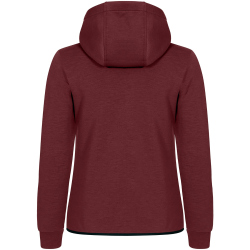 CLIQUE Hayden Kapuzenjacke Damen 38 - burgundy XS