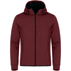 CLIQUE Hayden Kapuzenjacke Herren 38 - burgundy XS