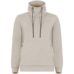 CLIQUE Hobart Stehkragen Sweatshirt Damen 91 - stone XS