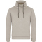 CLIQUE Hobart Stehkragen Sweatshirt Herren 91 - stone XS