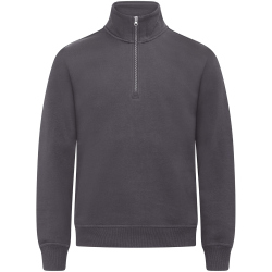 CLIQUE Miami 1/2-Zip Sweatshirt Herren 956 - metal grey XS