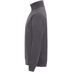 CLIQUE Miami 1/2-Zip Sweatshirt Herren 956 - metal grey XS