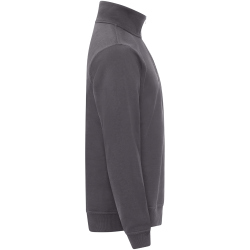 CLIQUE Miami 1/2-Zip Sweatshirt Herren 956 - metal grey XS