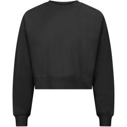 CLIQUE Miami Cropped Sweatshirt Damen 99 - black XS