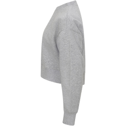 CLIQUE Miami Cropped Sweatshirt Damen 95 - grey melange XS