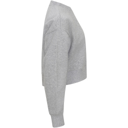 CLIQUE Miami Cropped Sweatshirt Damen 95 - grey melange XS