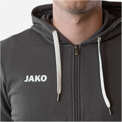 JAKO Base Kapuzenjacke anthrazit 3XL