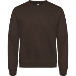 CLIQUE Miami Roundneck Sweatshirt 825 - dark mocca XS