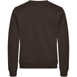 CLIQUE Miami Roundneck Sweatshirt 825 - dark mocca XS