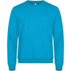 CLIQUE Miami Roundneck Sweatshirt 54 - turquoise XS