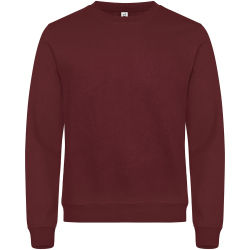 CLIQUE Miami Roundneck Sweatshirt 38 - burgundy XS